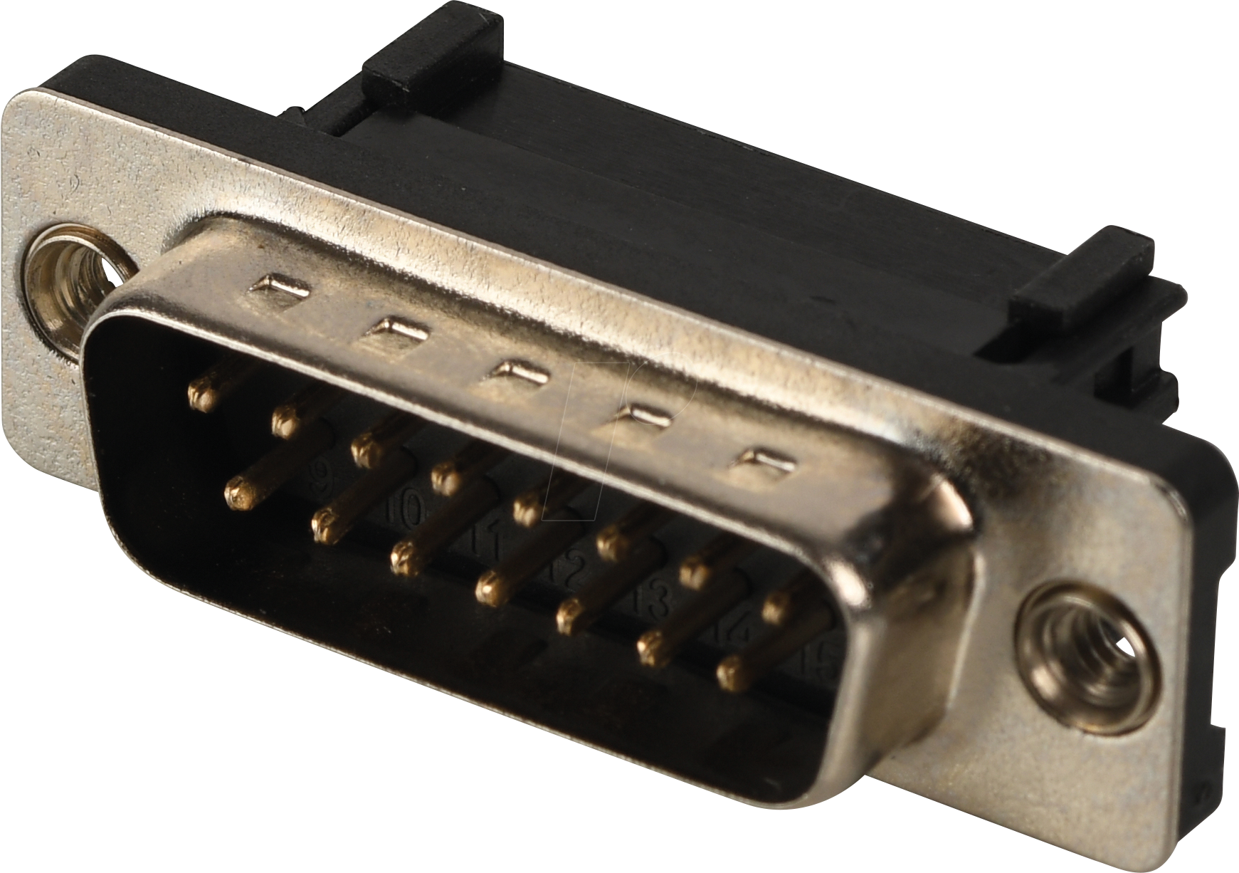 W+P 114-15-1-1-0 - D-SUB Stecker, 15-polig, für IDC-Flachbandkabel