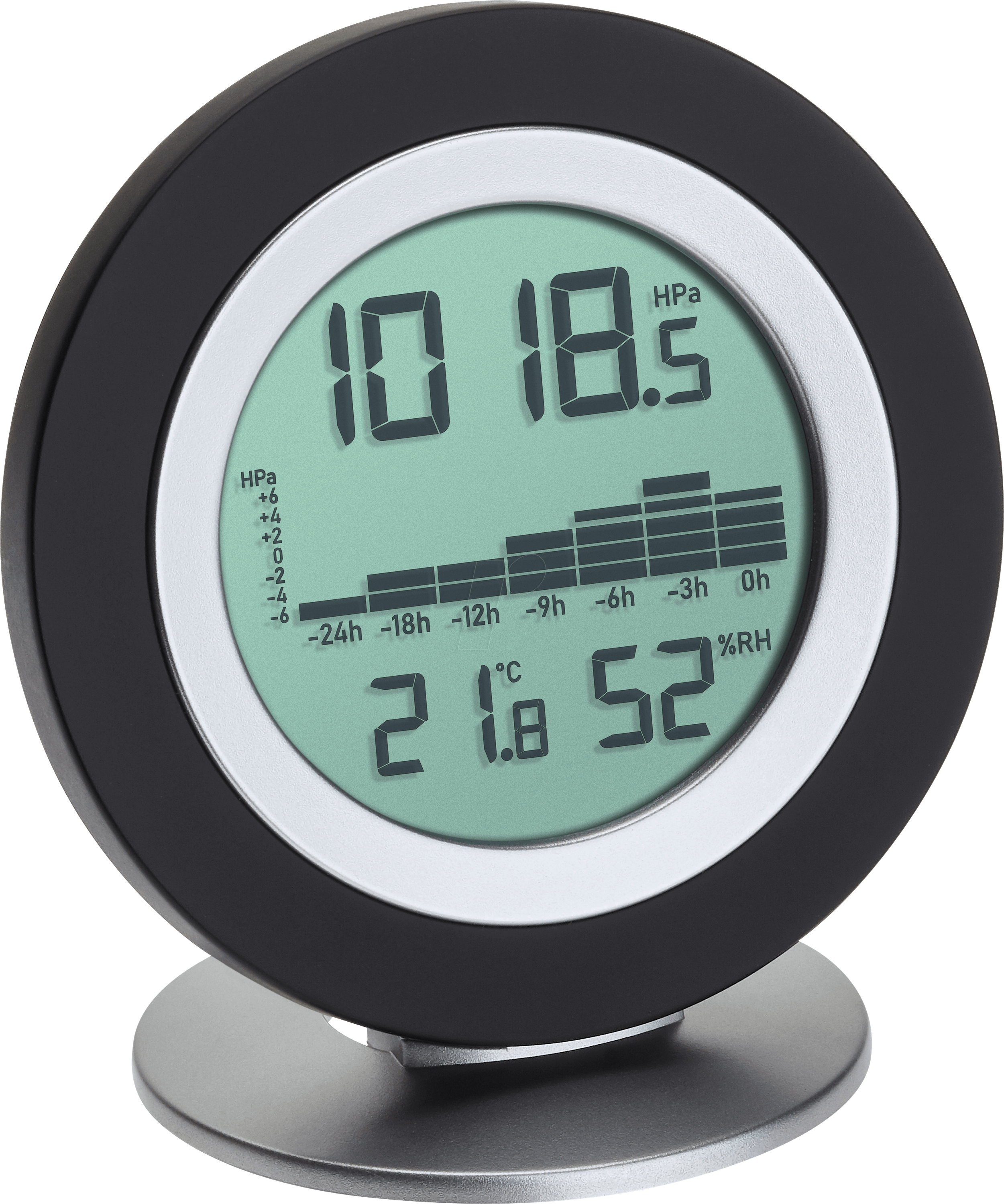 Thumbnail - TFA 35115401 - Thermo-Hygrometer, digital, schwarz/alu