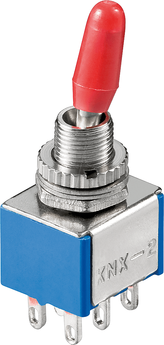 GOOBAY 10021 - Miniatur-Kippschalter, EIN-EIN, 3 A / 250 V