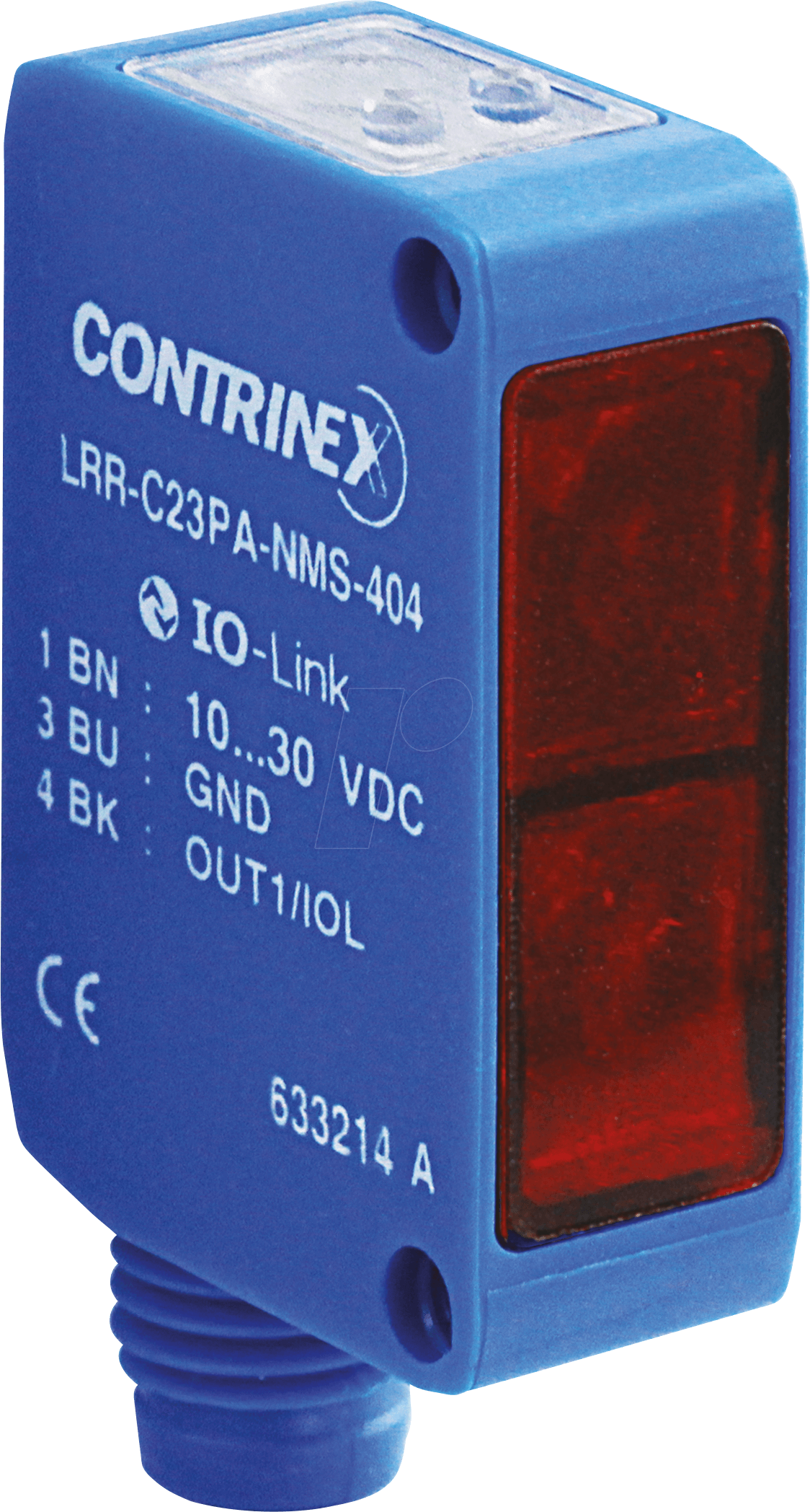 LRR C23PA NMS60D - Lichttaster, 30 - 6000 mm, PNP, Dunkel-An/IO-Link, SA