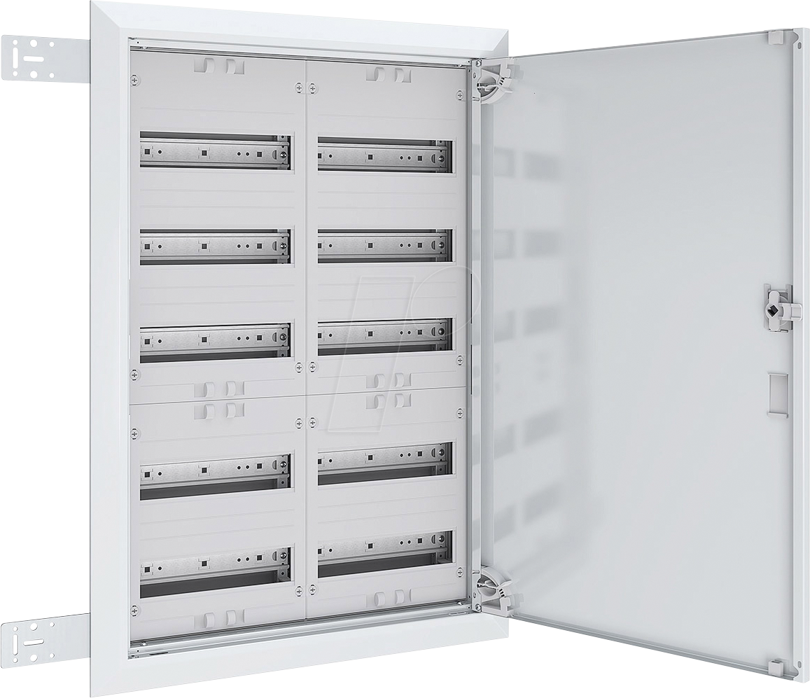 UK25 - Feldverteiler UP/HW, T: 110 mm, 120 TE, 2 x 5-reihig, Volltür