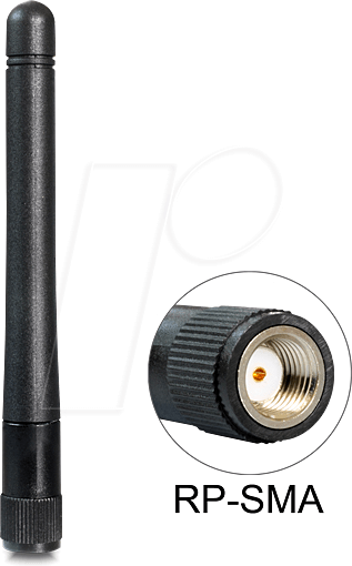 DELOCK 88394 - WLAN Antenne, RP-SMA