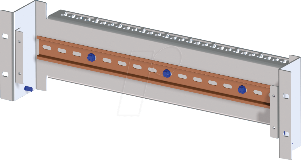 Thumbnail - APRA 205-420-30 - 19''-Hutschienenhalter 3HE