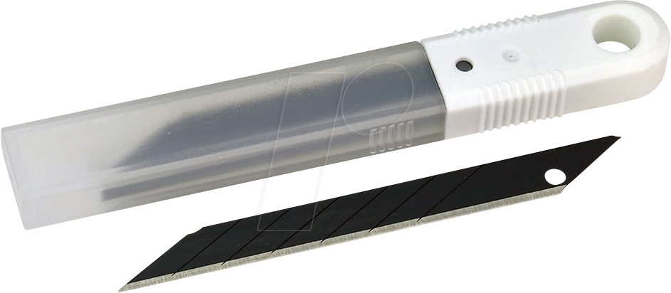 DONAU MP30E - 10 Ersatzklingen Cuttermesser 9 mm, Profiline, 30°