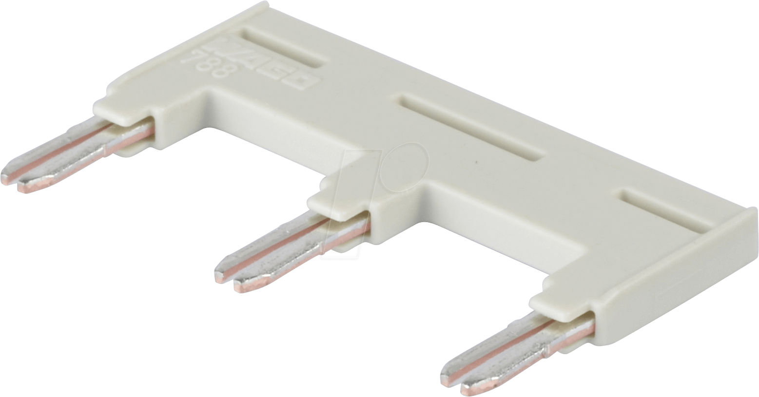 WAGO 788-114 - Brückungskamm, 3-fach, isoliert