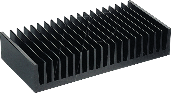 SK 47/100/SA - Kühlkörper, 100 mm, Alu, 0,7 K/W