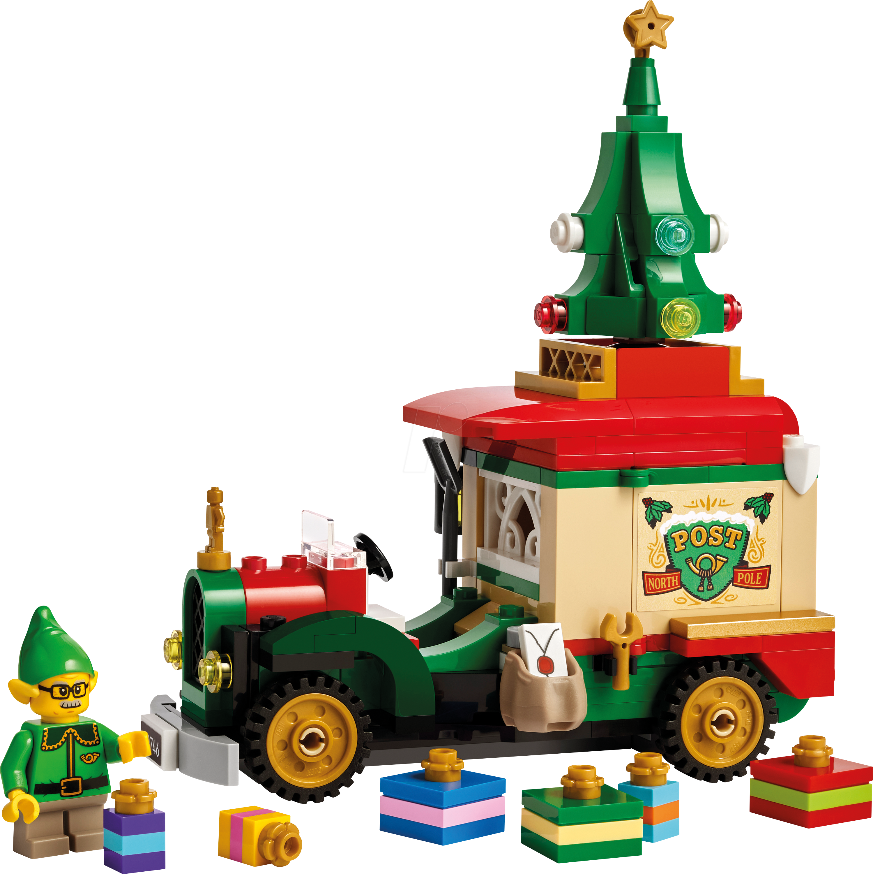 LEGO 40746 - LEGO® Lieferwagen des Weihnachtsmanns