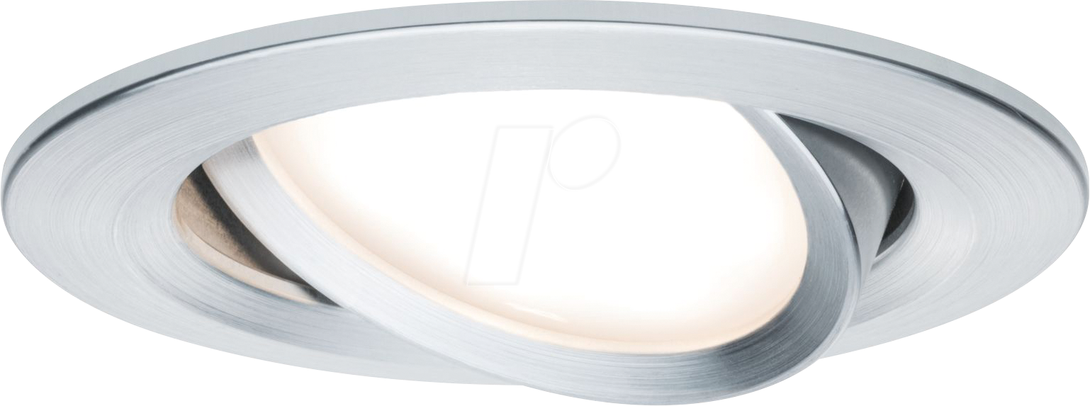 PLM 93486 - Einbauleuchte Nova Coin, 6 W, 2700 K, 50°, rund, dimmbar, alu