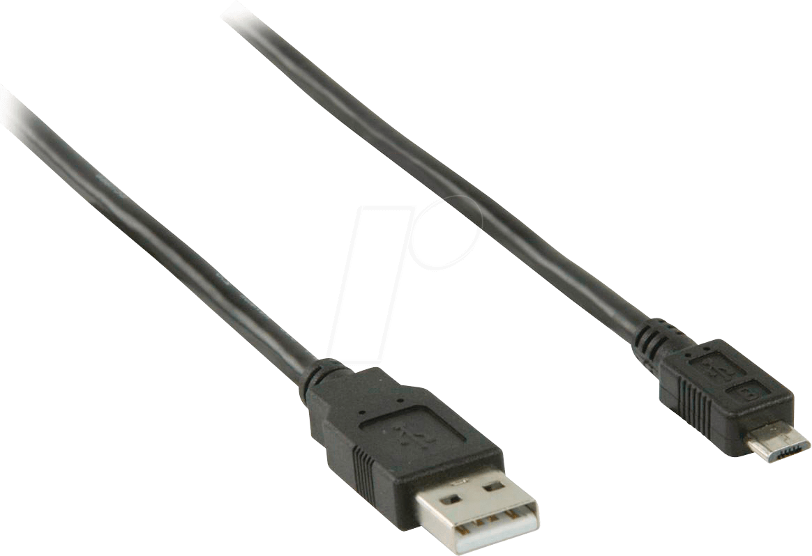 N CCGP60500BK50 - USB 2.0 Kabel, A-Stecker > Micro-B-Stecker, 5 m, Schwarz