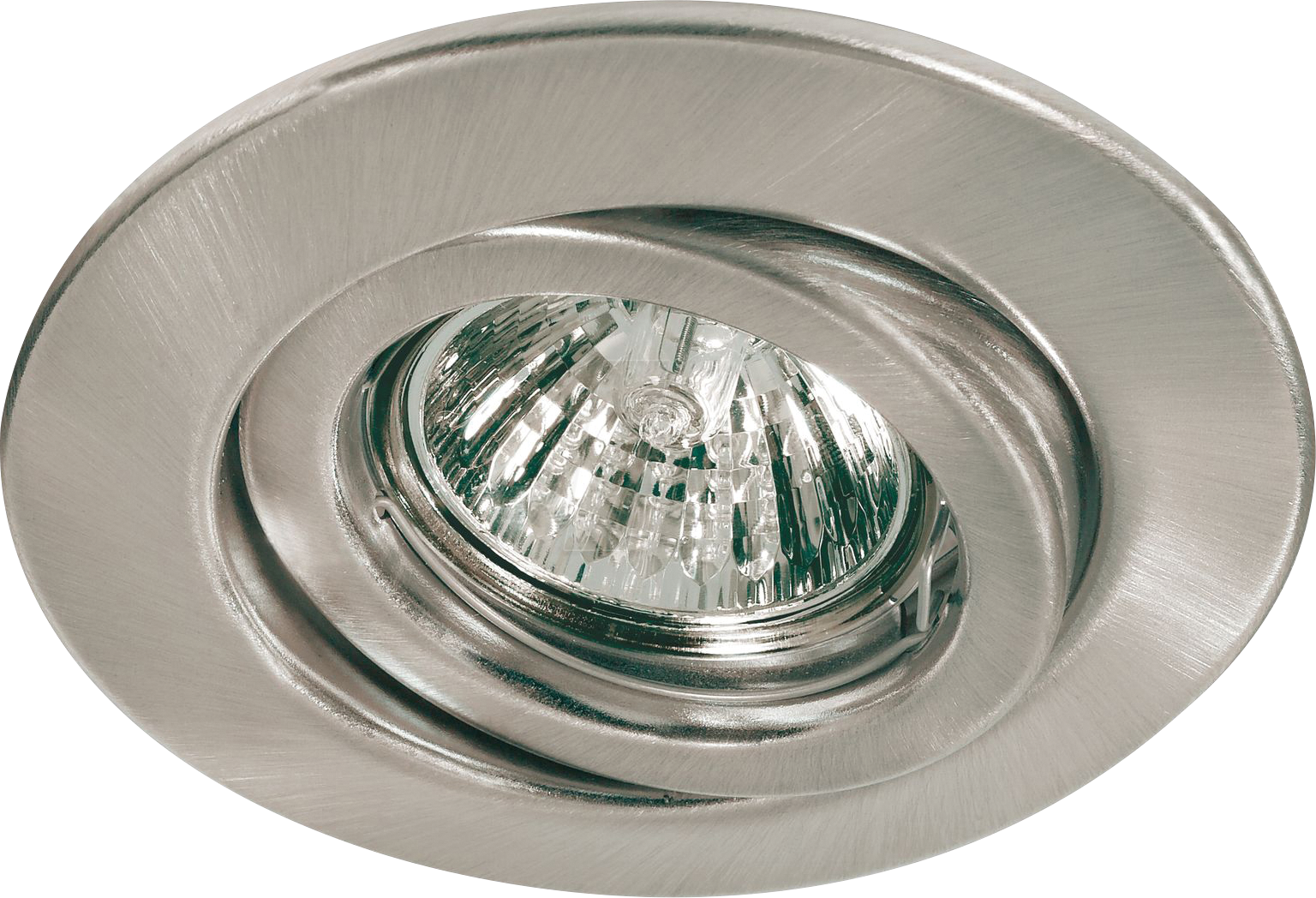 PLM 98968 - Einbauleuchte Quality, GU5,3, max. 50 W, dimmbar, 20°, rund, eis