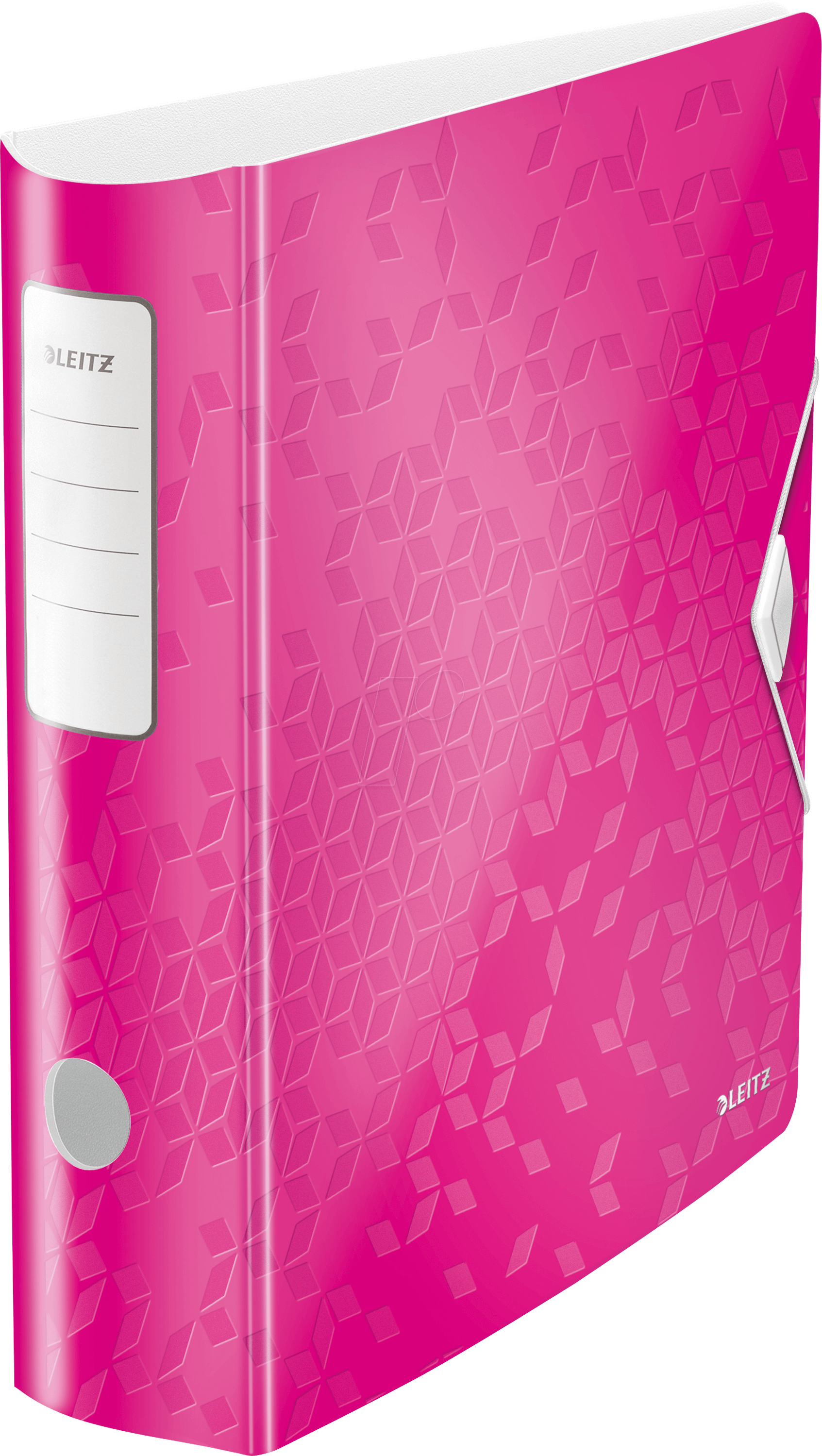 LEITZ 11060023 - Qualitäts-Ordner 180°, Active WOW, 80 mm, pink