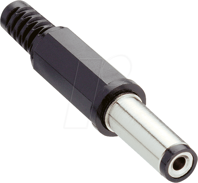 LUM XNES 210 - Hohlstecker Knickschutz, Ø außen: 5,5 mm, Ø innen: 2,1 mm