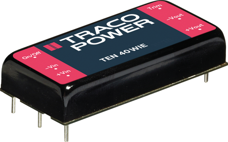 TEN 40-2422WIE - DC/DC-Wandler TEN 40WIE, 40 W, 9-36/±12,0 VDC, DIL