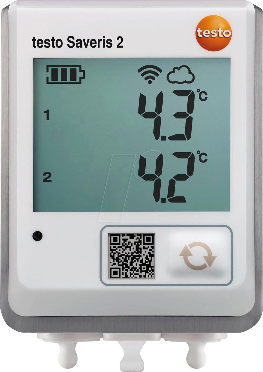 Thumbnail - TESTO 0572 2032 - testo Saveris 2-T2 - Funk-Datenlogger für NTC-Temperaturfühler
