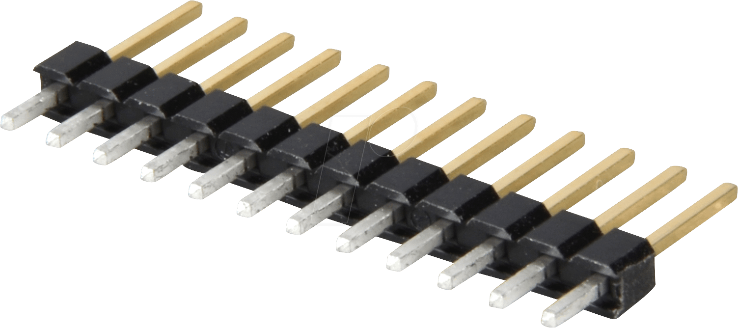 MPE 087-1-012 - Stiftleisten 2,54 mm, 1X12, gerade