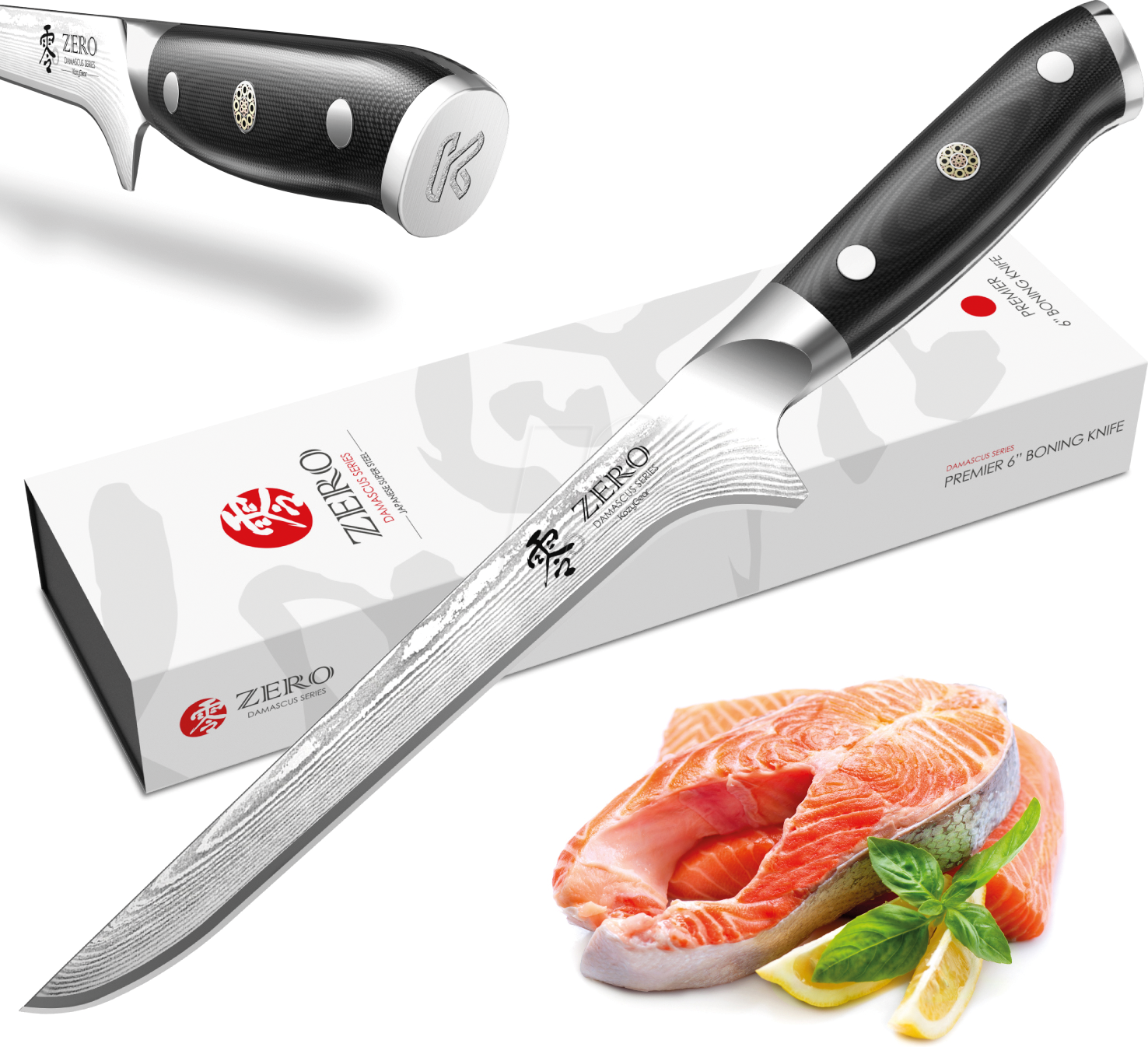 KG 18052 - Damast Ausbeinmesser