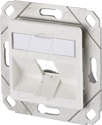 Thumbnail - BTR 1309141102-E - Modul Anschlussdose UPk 1 Port, reinweiß