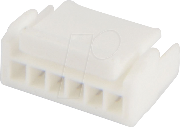 JST GHR-06V-S - JST - Buchsengehäuse, 1x6-polig - GH, 1,25mm