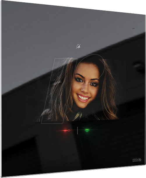 Thumbnail - ME VDV-1107 S - Video-Innenstation, schwarz