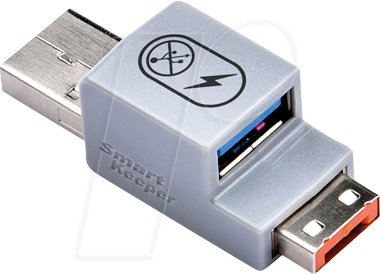 SK UCL03OR - Data Blocker Schloss, USB Typ A, orange