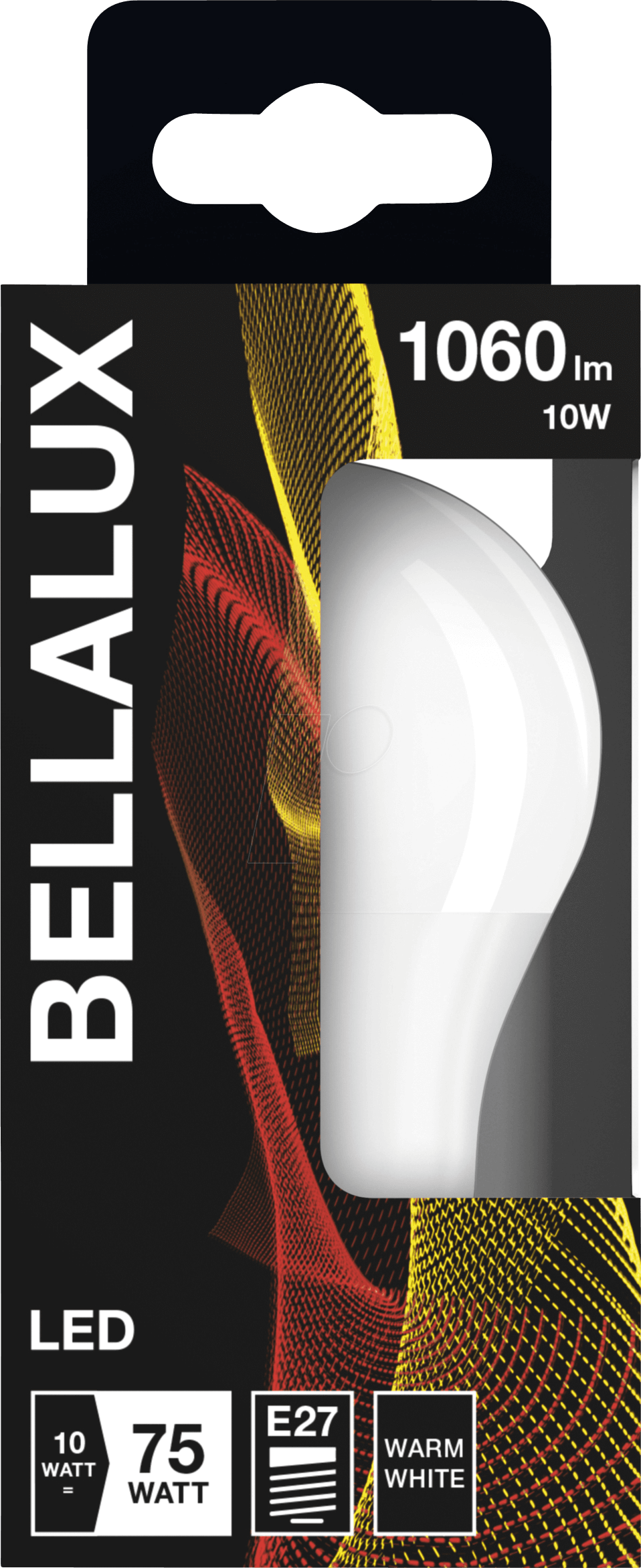 BELLA 5128101 - LED-Lampe E27, 10,5 W, 1060 lm, 2700 K