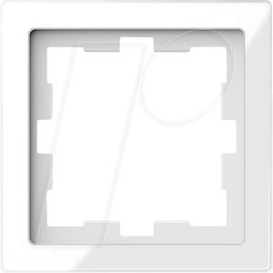 ME MEG4010-6520 - D-Life, Rahmen, 1-fach, Glas, Kristallweiß