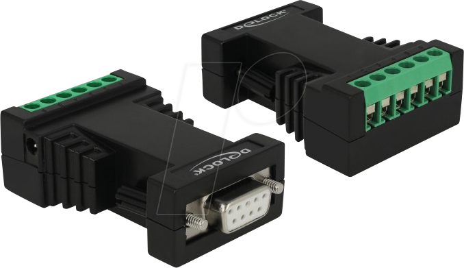DELOCK 87686 - Industrie Adapter RS-232 > RS-422/485, Galvanische Isolation