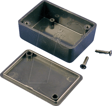 1551GBK - Mini-ABS-Gehäuse, 50 x 35 x 20 mm, IP 54