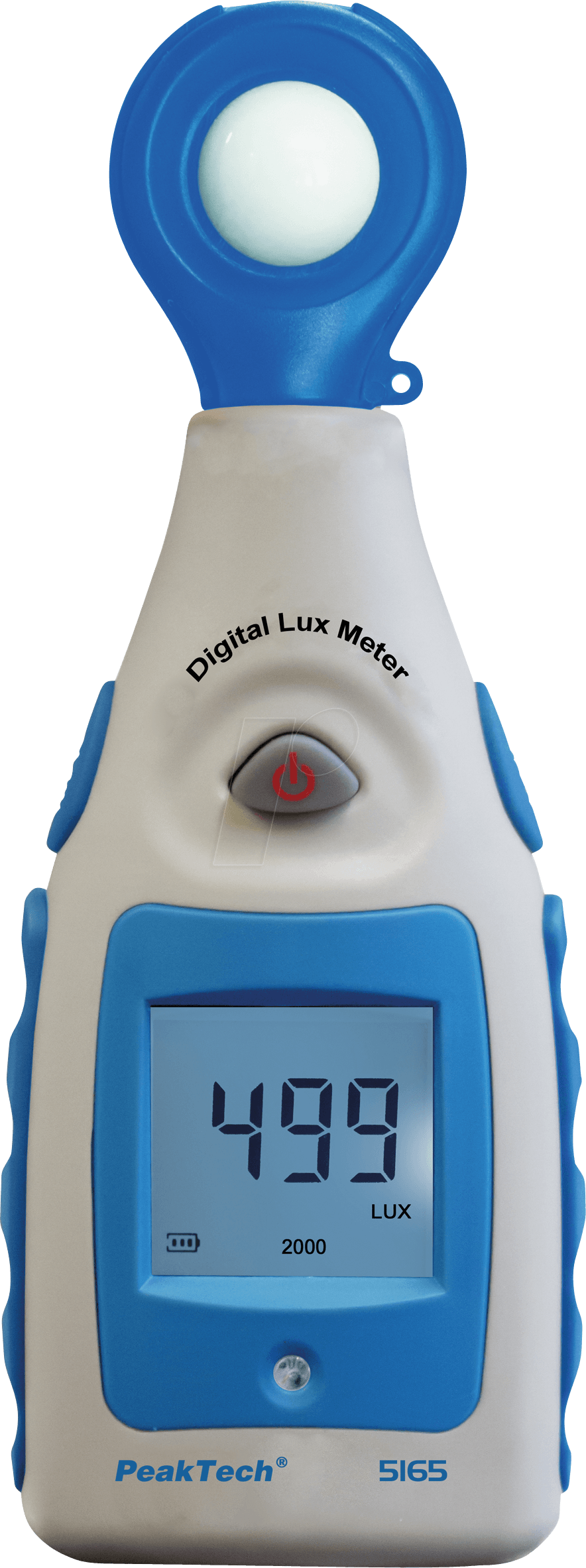 PEAKTECH 5165 - Digital-Luxmessgerät, 0 bis 200000 Lux