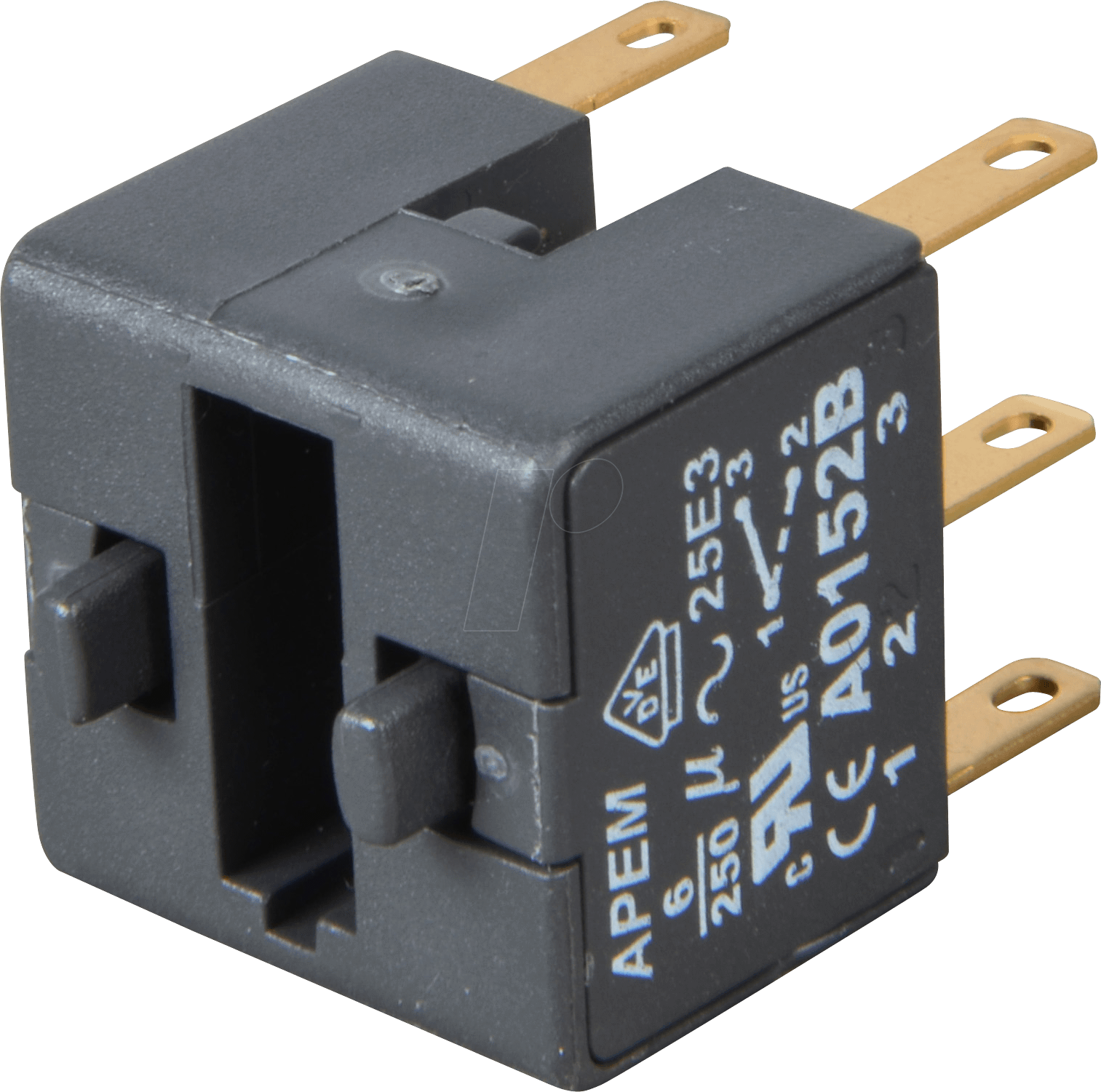 A01-52B - Schalterblock für A01, 6A-250VAC, 2-polig UM