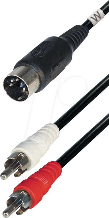 MATR A29WL - Audio Kabel, 5-pol DIN auf 2x Cinch, 1,5 m
