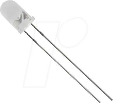 5034G3C-BSC-A - LED 5mm, bedrahtet, grün, 8000 mcd, 15°