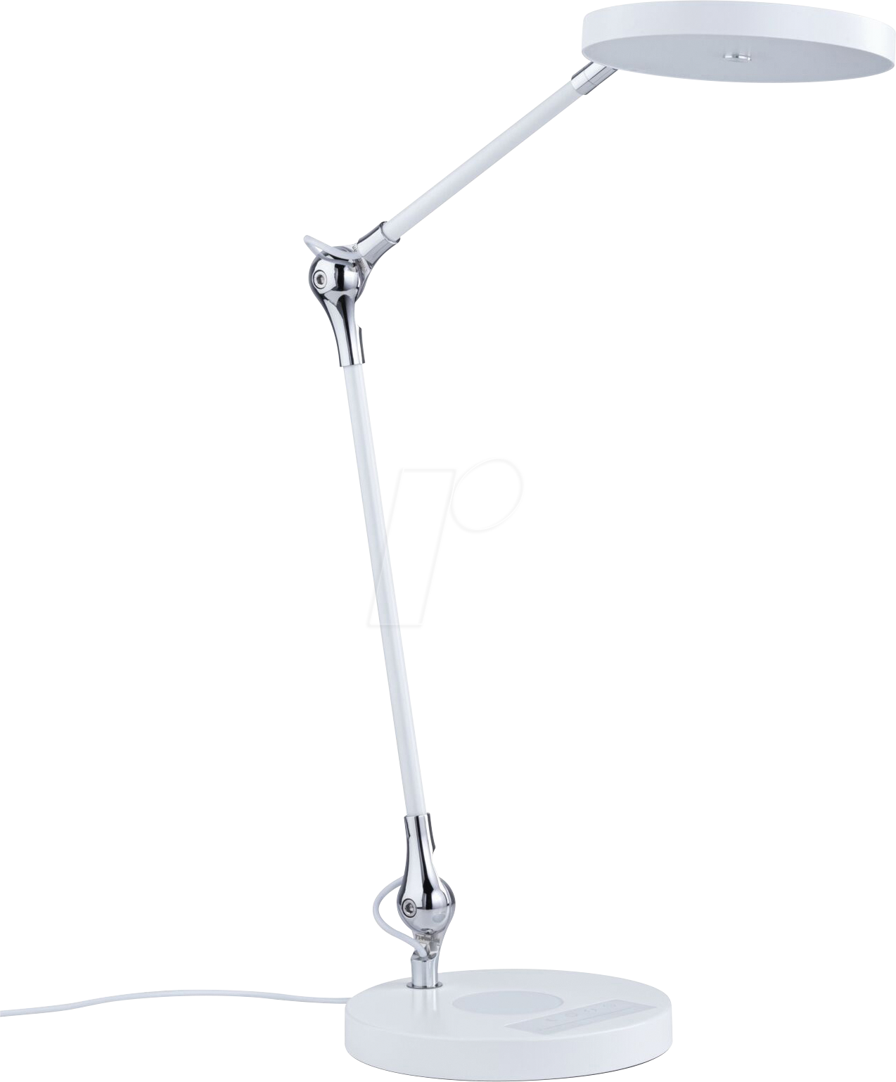 PLM 79884 - LED-Schreibtischlampe, Numis mit QI Lader, weiß