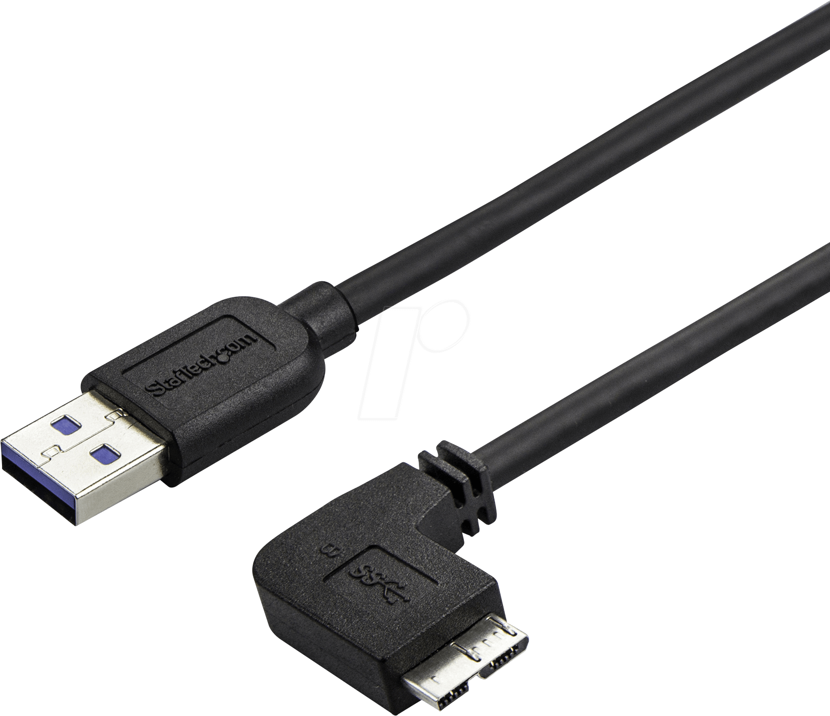 Thumbnail - ST USB3AU2MRS - USB 5 Gb/s Kabel, A Stecker auf Micro B Stecker, 2 m, gewinkelt