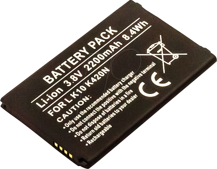 Thumbnail - AKKU 13300 - Smartphone-Akku für LG-Geräte, Li-Ion, 2200 mAh