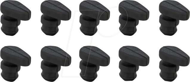 DELOCK 18305 - Befestigung für M.2 Module, Gummi, 10er Set