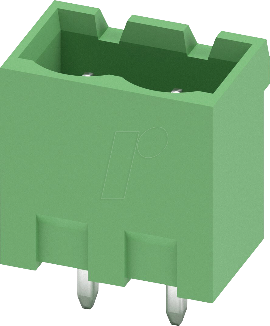 MSTBVA 2-G 5,08 - Leiterplatten-Grundleiste, 2-polig, RM: 5,08 mm