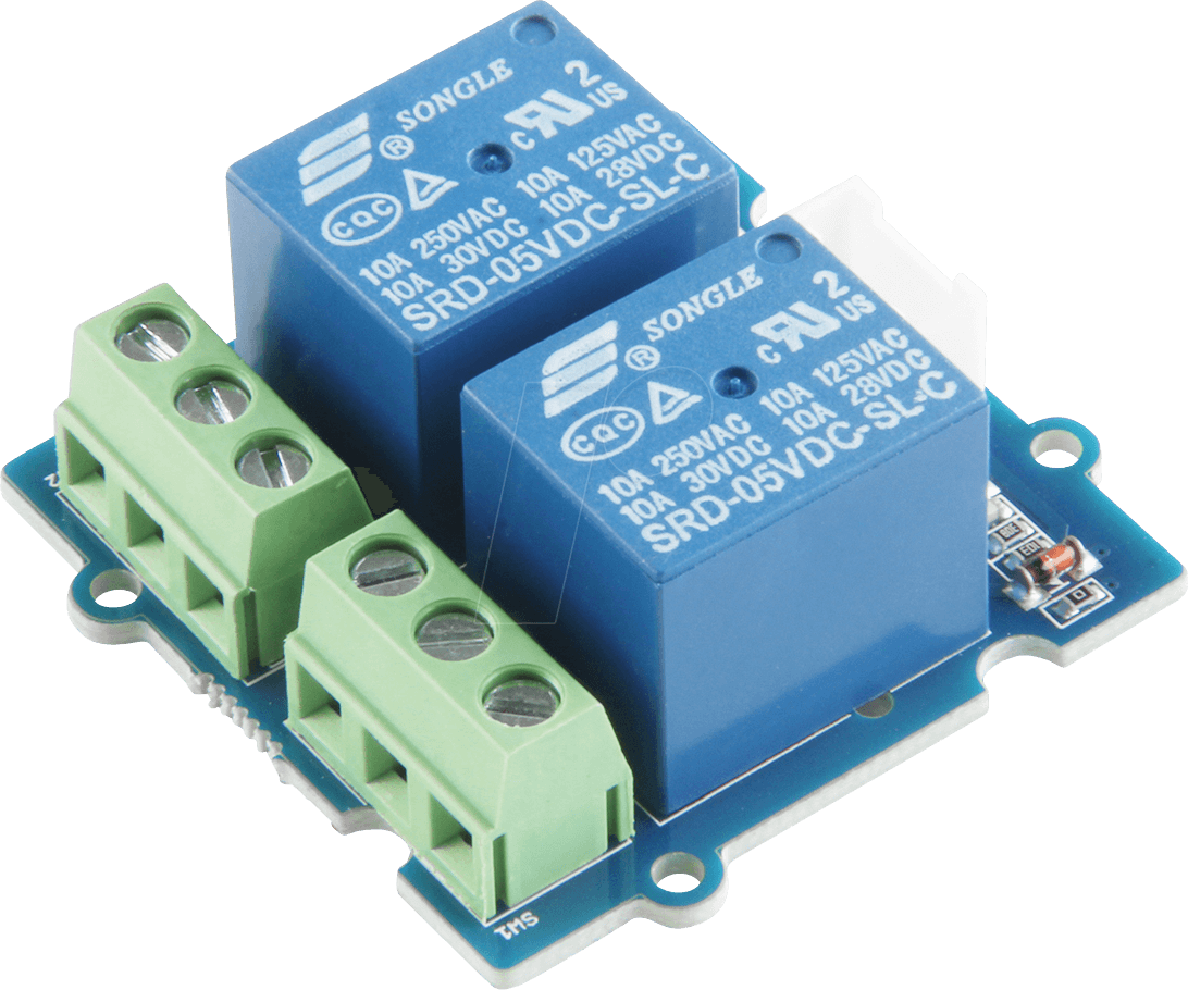 GRV RELAY 2CH - Entwicklerboards - Relais, 2 Kanäle, SRD-05VDC-SL-C