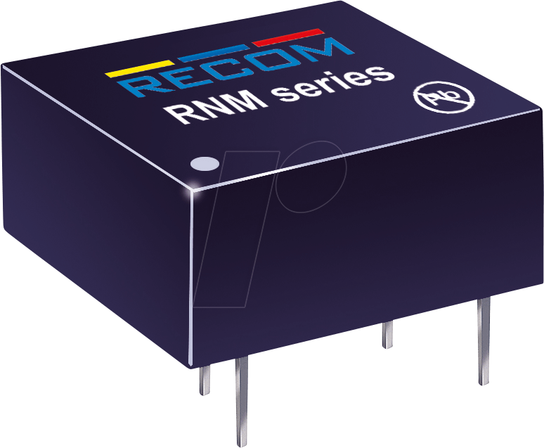 Thumbnail - RNM-3305S - DC/DC-Wandler RNM, 1 W, 5 V, 200 mA, DIL-6, Single