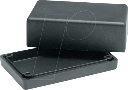1594EBK - Universalgehäuse, Serie 1594, 107 x 167 x 53 mm, schwarz