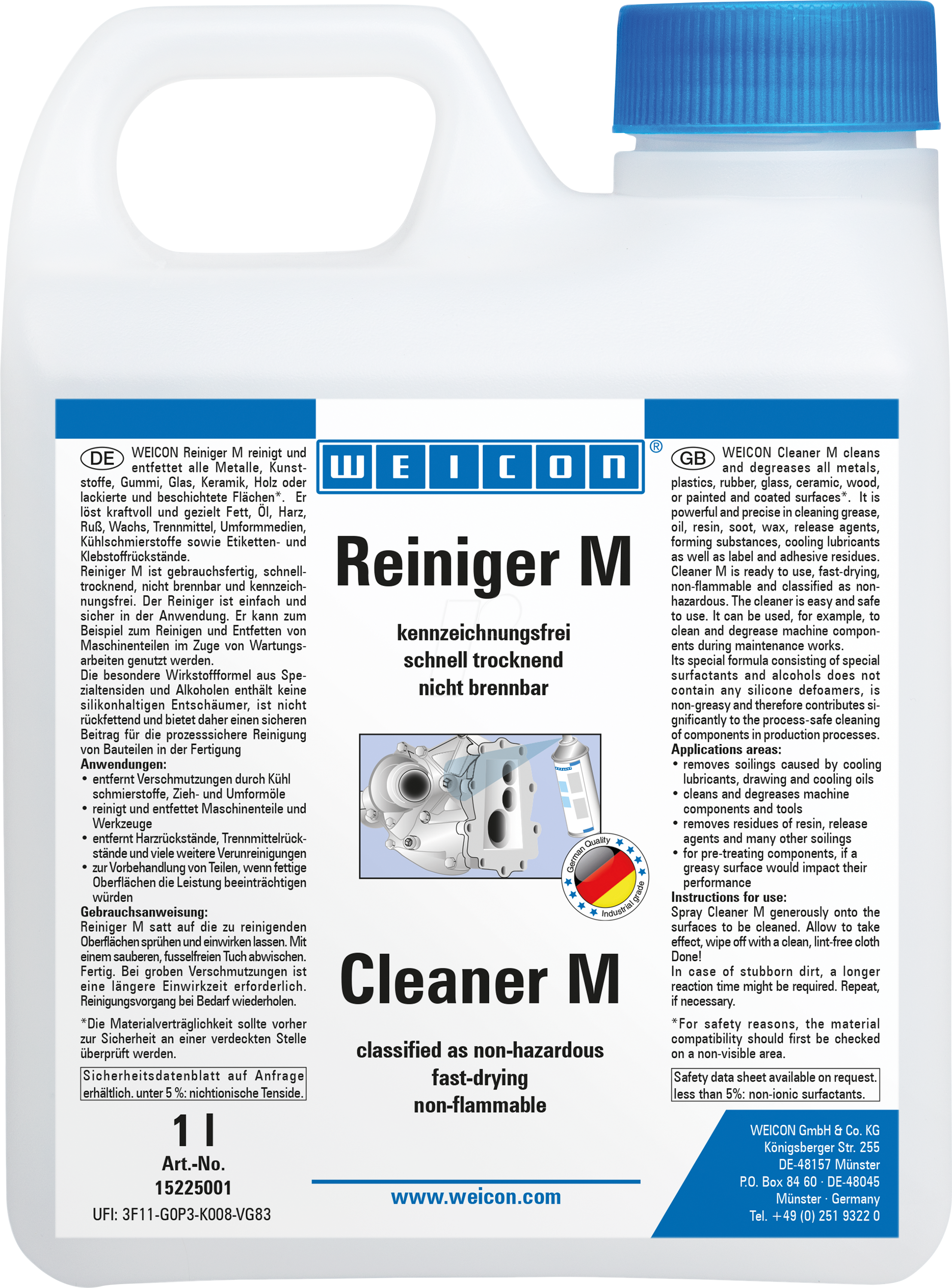 WEICON 15225001 - WEICON Reiniger M