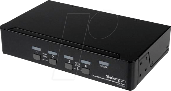 ST SV431DPUA - 4 Port DisplayPort USB KVM Switch