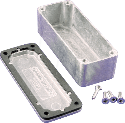 1550WA - Alugehäuse, 89 x 35 x 30 mm, silber, IP66