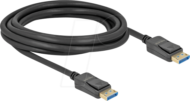 DELOCK 80263 - DisplayPort 2.0 Kabel Stecker zu Stecker, 10K 60 Hz, 3 m