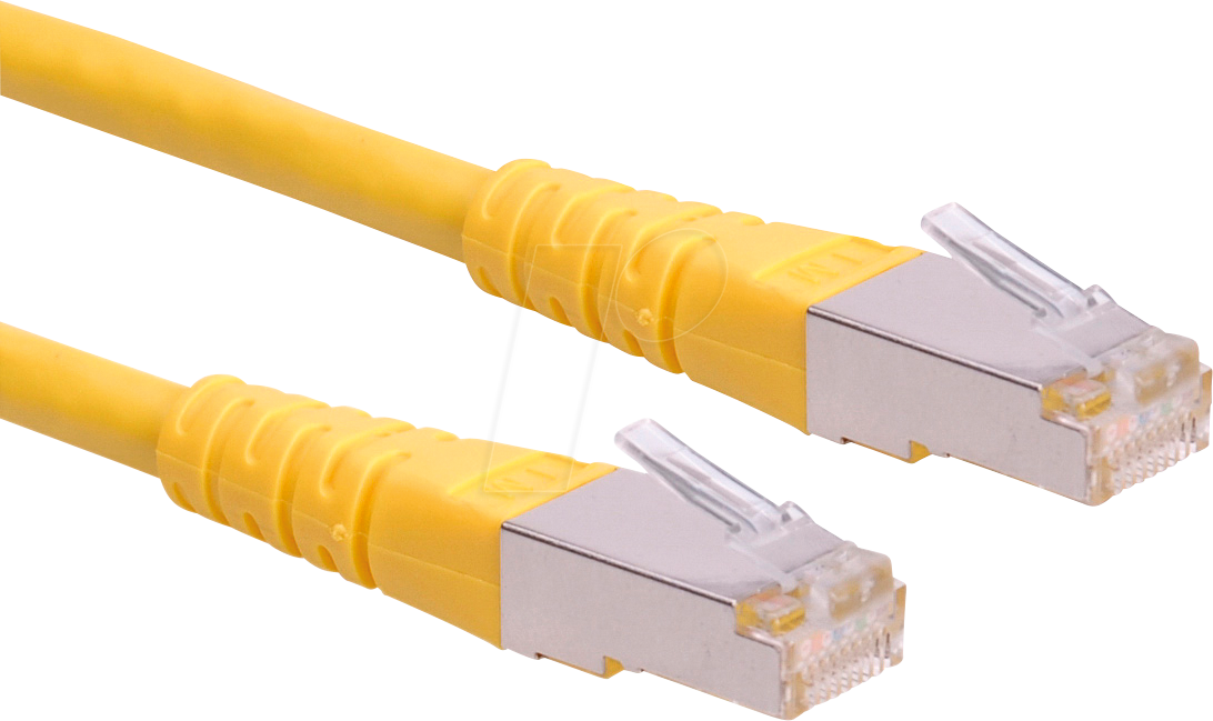 ROLINE 21151362 - Patchkabel Cat.6 S/FTP PIMF gelb 5 m