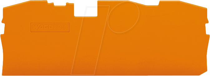 WAGO 2002-1392 - Abschluss- und Zwischenplatte für WAGO 2001-13 und 2002-13