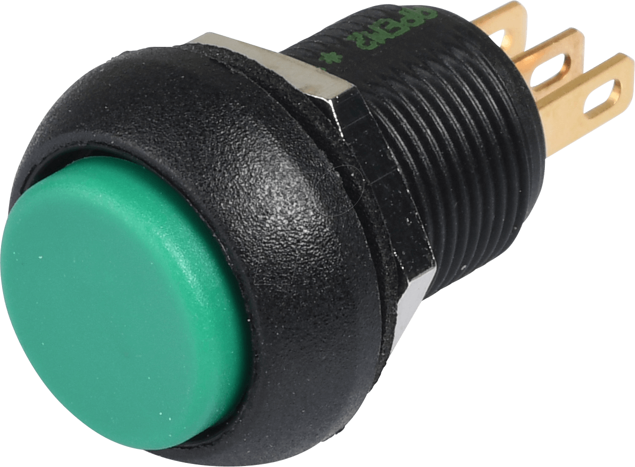 IM12 GN - Snap-Action-Taster 12 mm - 1Ö/1S, 1-pol, gn, IP67