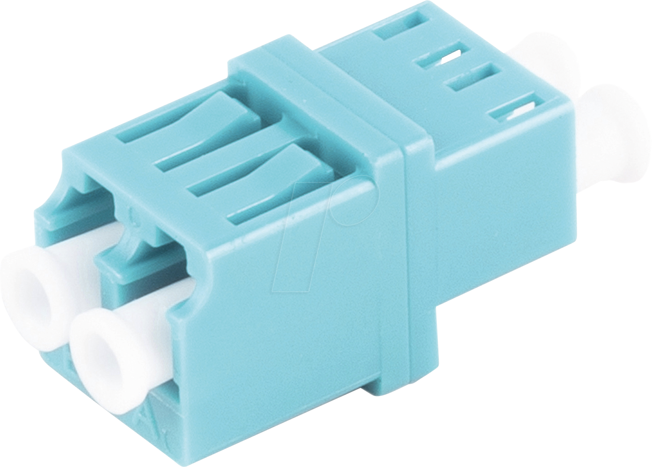 SHVP BS07-60022 - LWL Kupplung, LC / LC, RJ45 Style, Duplex, aqua