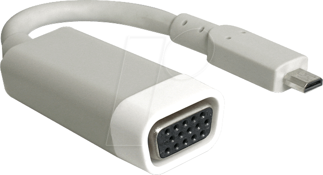 DELOCK 65470 - HDMI Adapter, HDMI Micro D Stecker auf VGA Buchse