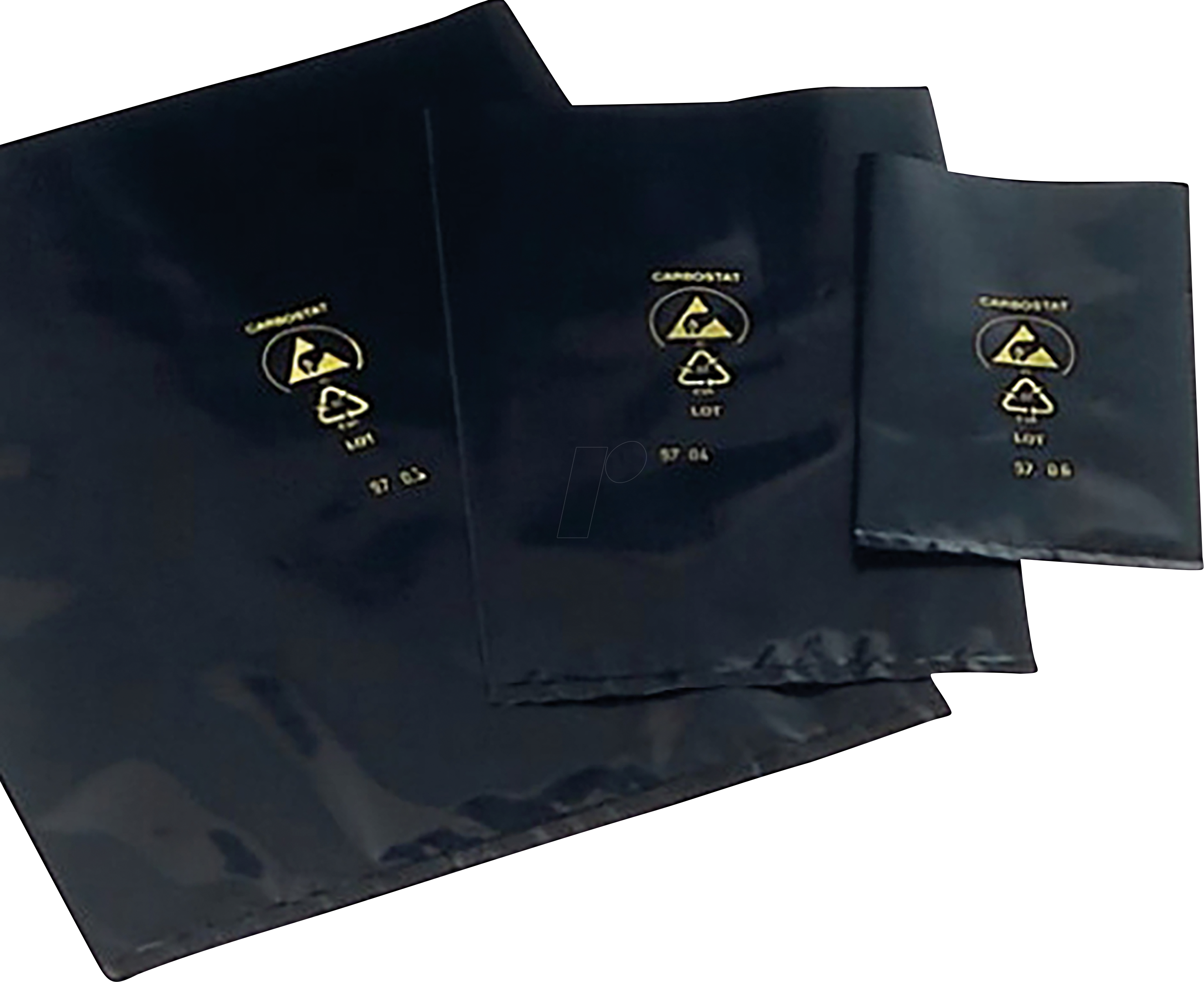 STX 03010312024 - Leitfähiger PE Flachbeutel 500 x 600 mm, 100 Stück